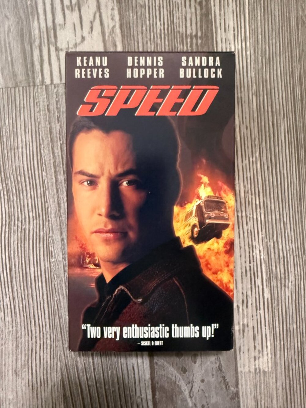 Speed VHS | Keanu Reeves Sandra Bullock | 1994 Action Thriller | Fox Video - Picture 2 of 4
